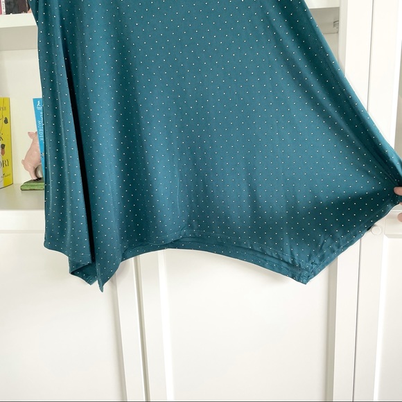 Rock & Republic Dark Green Studded Tunic Top - Picture 9 of 16